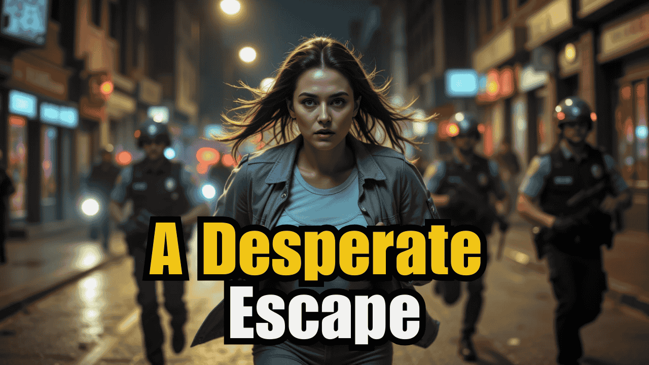 A desperate jail escape of a yoga teacher