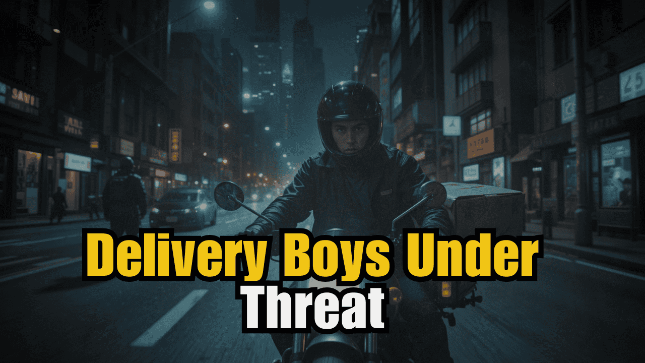 Delivery boys under threat in faisalabad