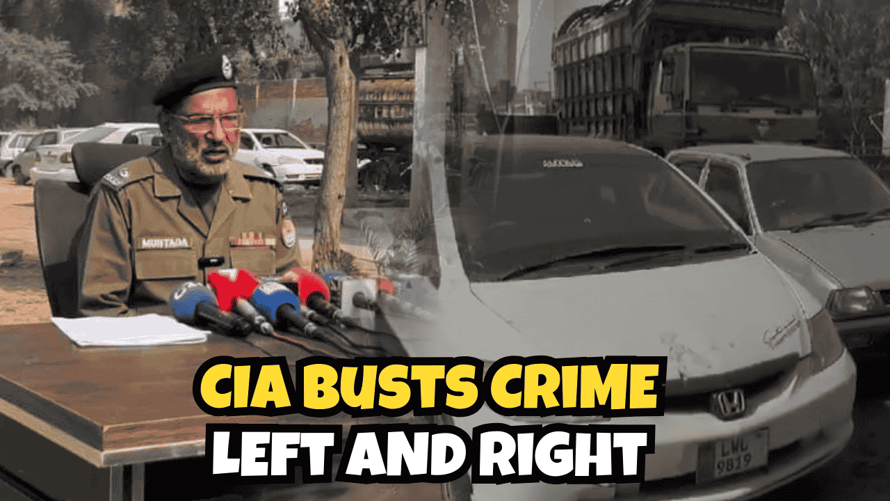 Faisalabad CIA Police Bust 27 Gangs