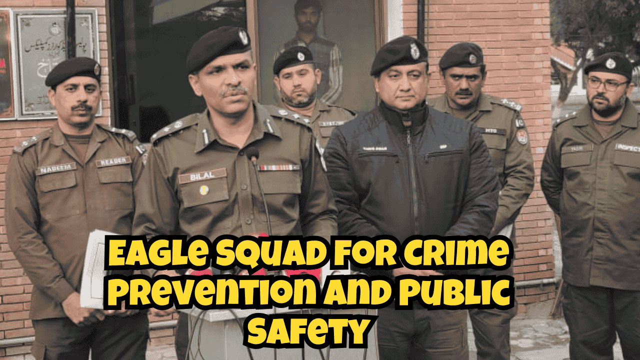 Faisalabad Eagle Squad for Crime Prevention and Public Safety