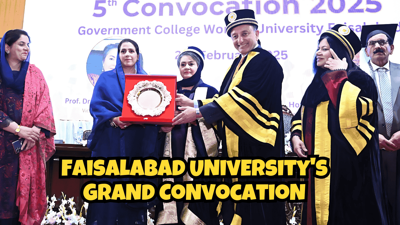 women university faisalabad convocation