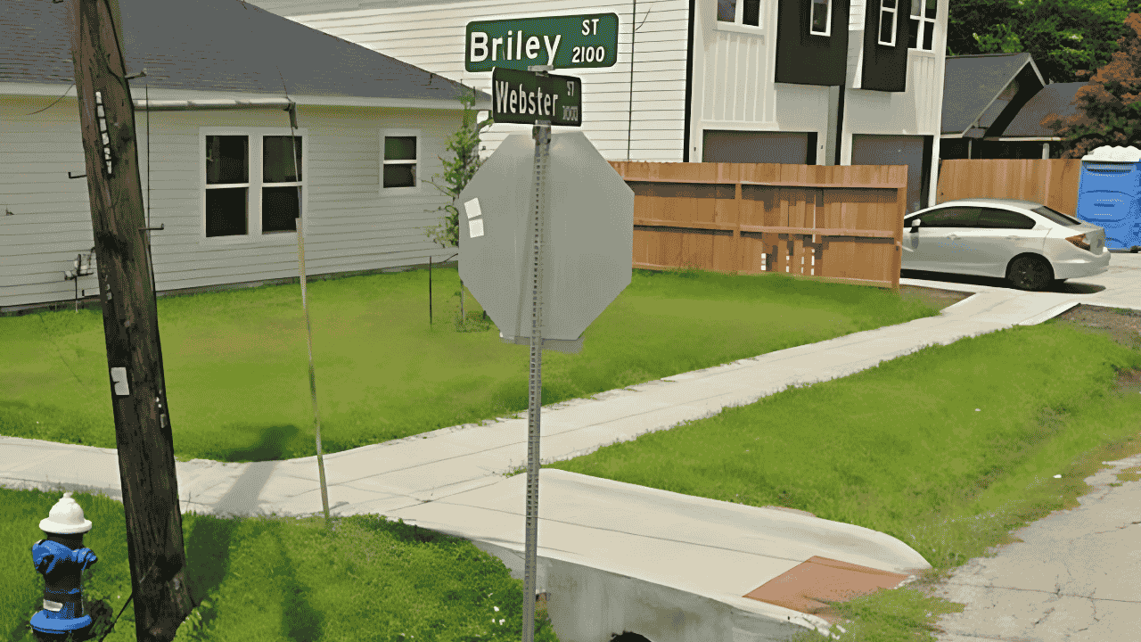 Houston Briley Street Crash