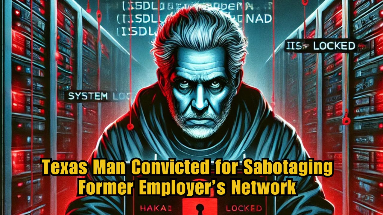Texas Man Convicted for Sabotaging Former Employers Network 20250310 080503 0000