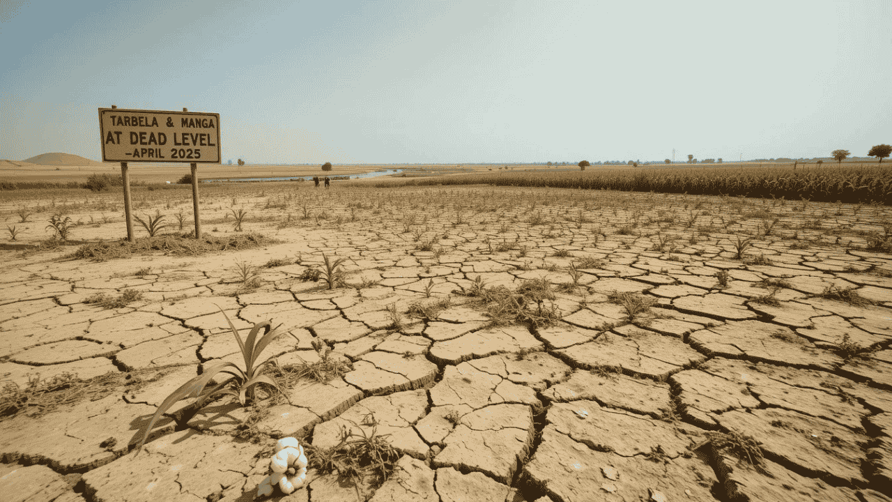 Kharif Crop Water Shortage in Sindh