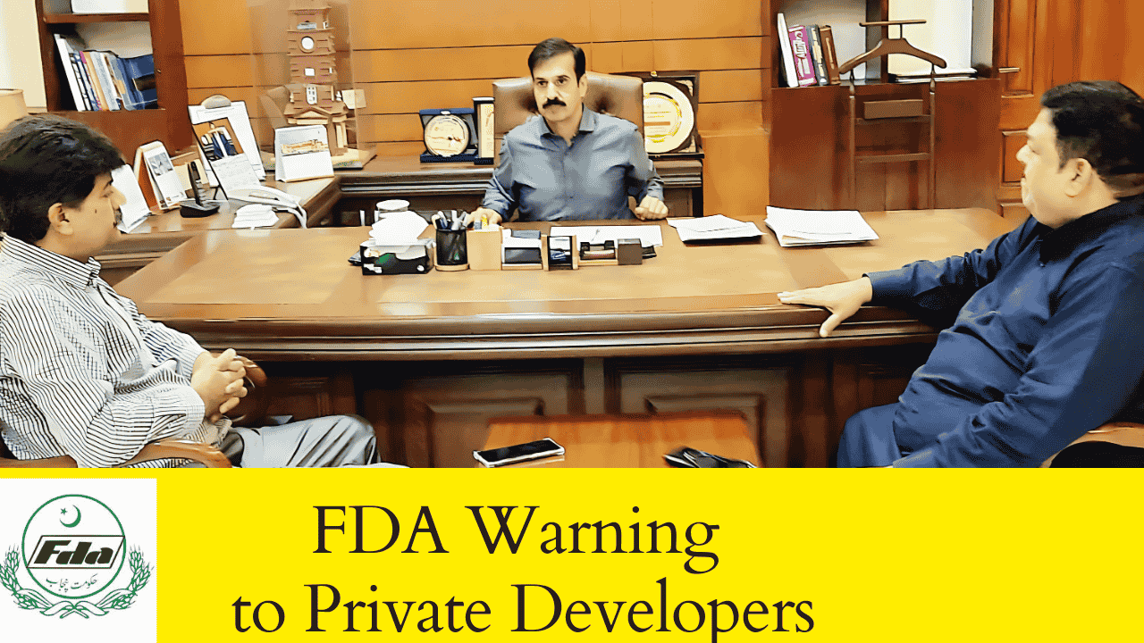 FDA Warning to Private Developers