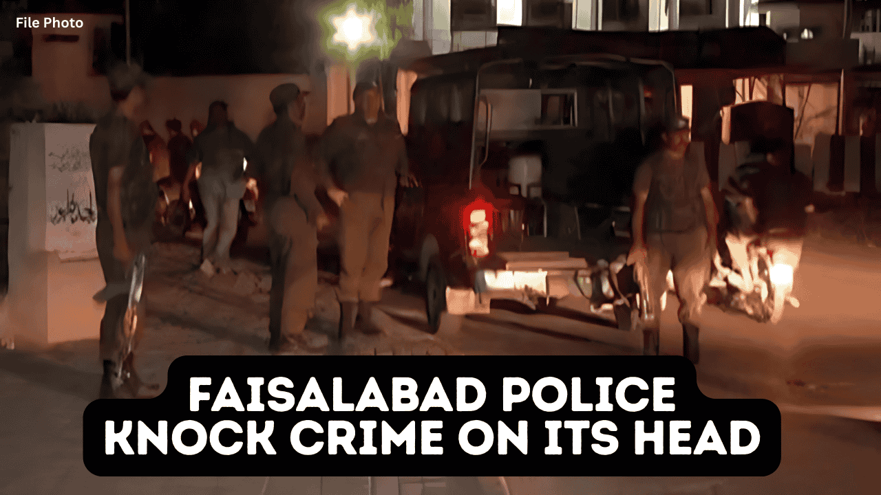 Faisalabad Police Knock Crime on Its Head
