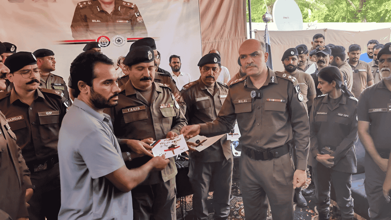 Faisalabad Police Crackdown recovers stolen property worth Rs 80 million