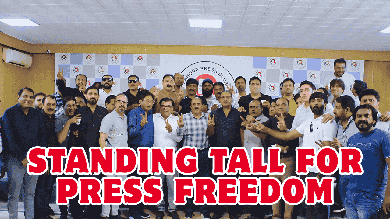 Standing Tall for Press Freedom
