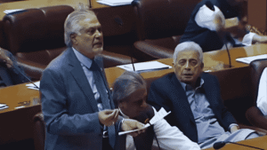 Ishaq Dar speaks on Trump Gaza peace plan in National Assembly
