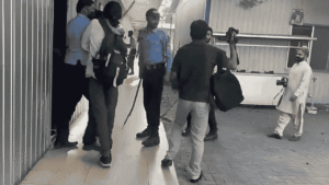 Journalists attacked at National Press Club Islamabad during protest crackdown